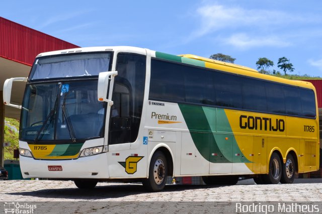 Empresa Gontijo de Transportes 11785 na cidade de João Monlevade, Minas Gerais, Brasil, por Rodrigo Matheus. ID da foto: 4885925.