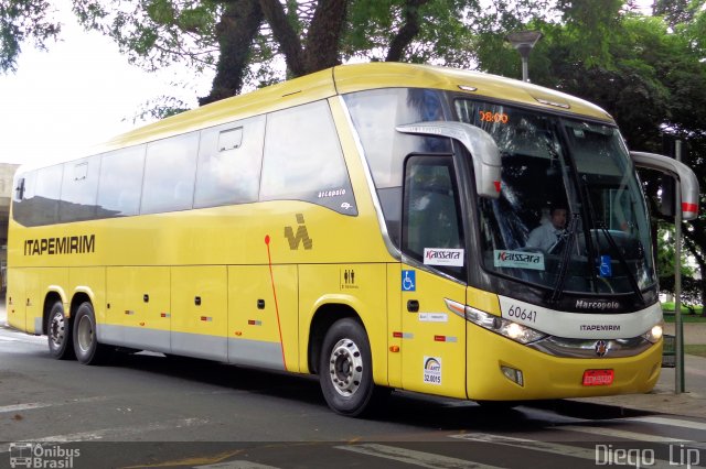 Viação Itapemirim 60641 na cidade de Curitiba, Paraná, Brasil, por Diego Lip. Número da foto: #4884664.