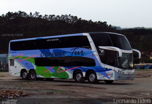 ComperTur Transportes Turísticos 12220 na cidade de Aparecida, São Paulo, Brasil, por Leonardo Fidelli. Número da foto: #4885545.