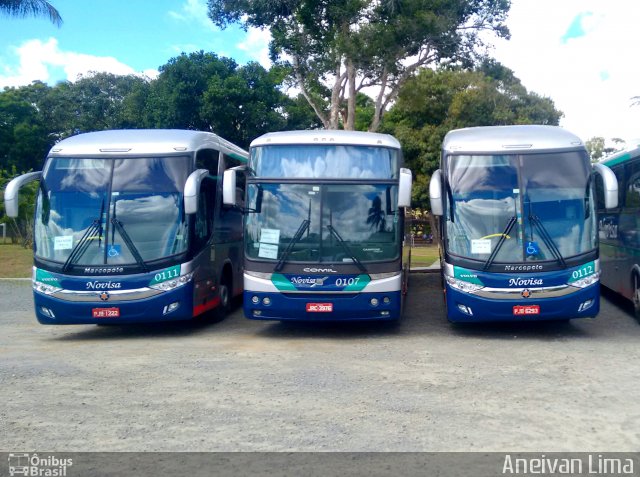 Novisa Transportes Rodoviários e Serviços 0107 na cidade de Camaçari, Bahia, Brasil, por Aneivan Lima. Número da foto: #4884842.