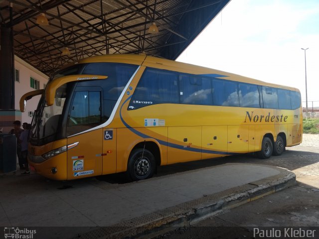 Viação Nordeste 1706 na cidade de Mossoró, Rio Grande do Norte, Brasil, por Paulo Kleber. Número da foto: #4884431.