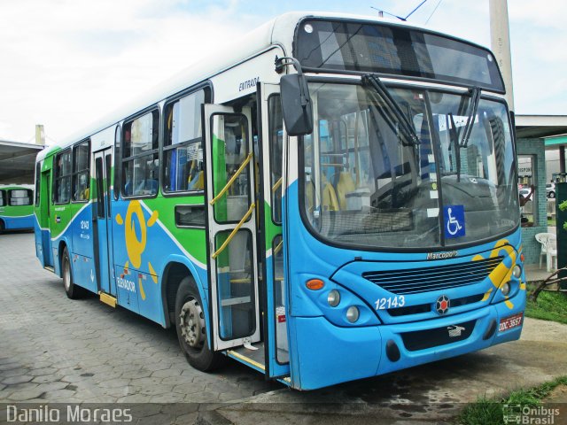 Viação Praia Sol 12143 na cidade de Vila Velha, Espírito Santo, Brasil, por Danilo Moraes. Número da foto: #4883722.