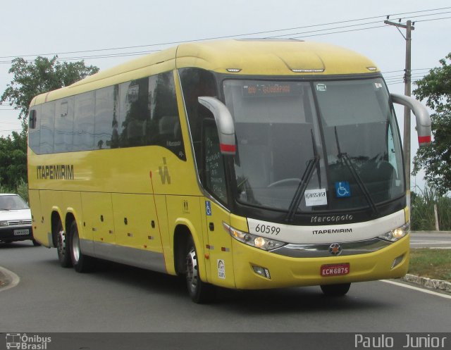 Viação Itapemirim 60599 na cidade de Campos dos Goytacazes, Rio de Janeiro, Brasil, por Paulo  Junior. Número da foto: #4884735.