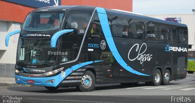Empresa de Ônibus Nossa Senhora da Penha 53050 na cidade de Rio de Janeiro, Rio de Janeiro, Brasil, por Lucas de Freitas Fonseca. Número da foto: #4885845.