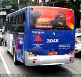 Auto Viação Triângulo 3048 na cidade de São Paulo, São Paulo, Brasil, por Rafael Santos Silva. Número da foto: #:id.