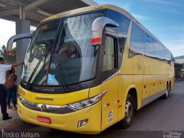 Viação Itapemirim 60553 na cidade de Belo Horizonte, Minas Gerais, Brasil, por Pedro Castro. Número da foto: #4888268.