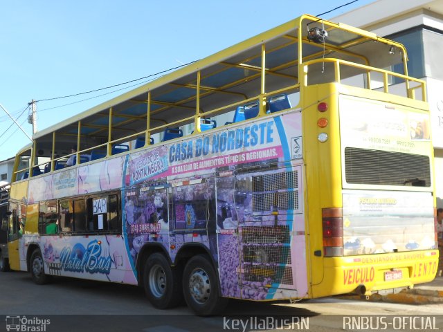 Natalbus Turismo 0945 na cidade de Parnamirim, Rio Grande do Norte, Brasil, por Keylla Pinto. ID da foto: 4886574.