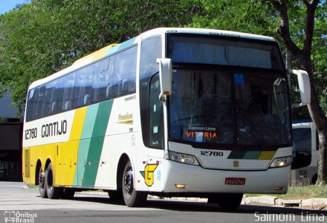 Empresa Gontijo de Transportes 12780 na cidade de Vitória, Espírito Santo, Brasil, por Saimom  Lima. ID da foto: 4887182.