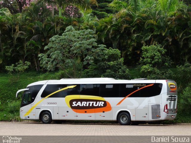 Saritur - Santa Rita Transporte Urbano e Rodoviário 30660 na cidade de Brumadinho, Minas Gerais, Brasil, por Daniel Souza. Número da foto: #4887656.