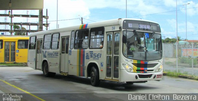 Expresso Vera Cruz 114 na cidade de Jaboatão dos Guararapes, Pernambuco, Brasil, por Daniel Cleiton  Bezerra. Número da foto: #4886572.