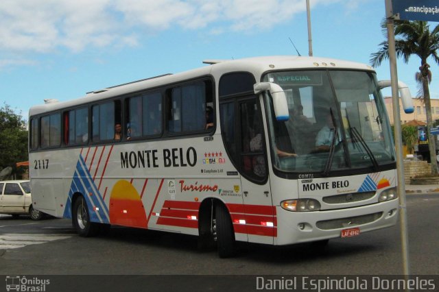 Viação Monte Belo 2117 na cidade de Tramandaí, Rio Grande do Sul, Brasil, por Daniel Espindola Dorneles. Número da foto: #4886576.