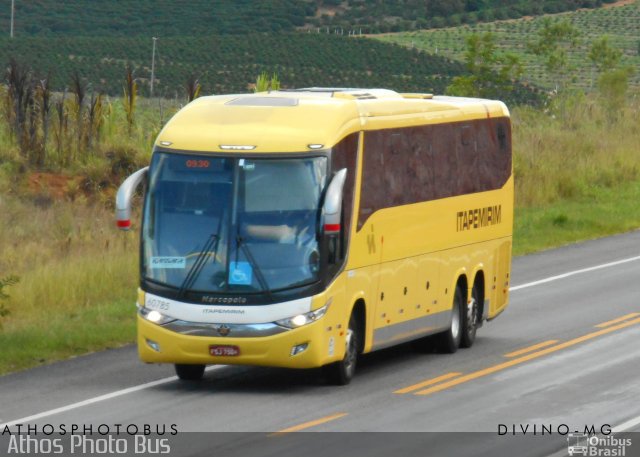 Viação Itapemirim 60785 na cidade de Divino, Minas Gerais, Brasil, por Athos Lauriano do Prado. ID da foto: 4887856.