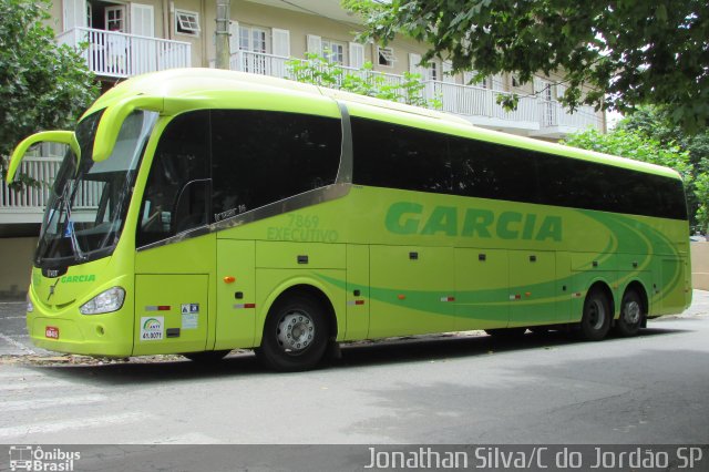 Viação Garcia 7869 na cidade de Campos do Jordão, São Paulo, Brasil, por Jonathan Silva. Número da foto: #4886491.
