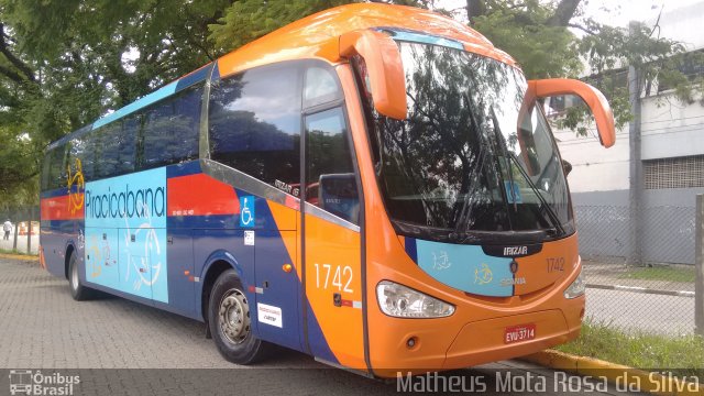 Viação Piracicabana 1742 na cidade de São Paulo, São Paulo, Brasil, por Matheus Mota Rosa da Silva. Número da foto: #4887232.