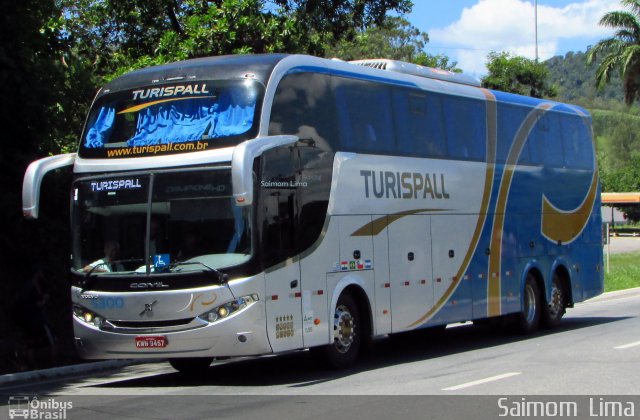 Turispall Transporte e Turismo 5300 na cidade de Viana, Espírito Santo, Brasil, por Saimom  Lima. ID da foto: 4890654.