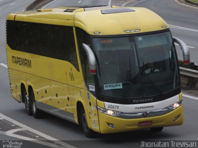 Viação Itapemirim 60679 na cidade de Lavrinhas, São Paulo, Brasil, por Jhonatan Diego da Silva Trevisan. Número da foto: #4890198.