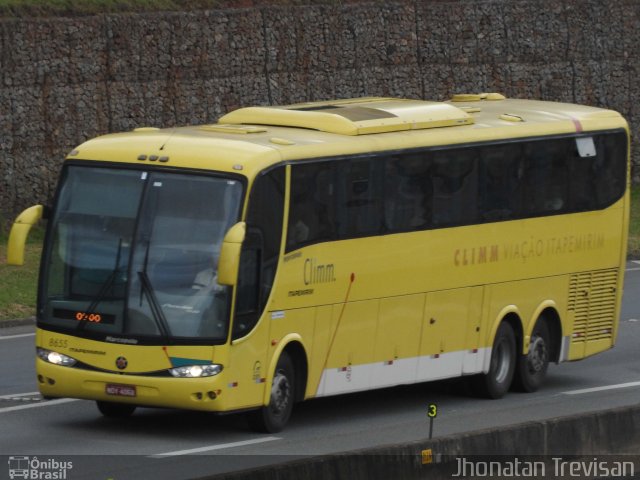 Viação Itapemirim 8655 na cidade de Lavrinhas, São Paulo, Brasil, por Jhonatan Diego da Silva Trevisan. ID da foto: 4890221.