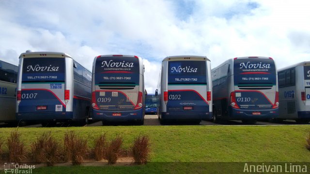 Novisa Transportes Rodoviários e Serviços 0102 na cidade de Camaçari, Bahia, Brasil, por Aneivan Lima. Número da foto: #4889368.