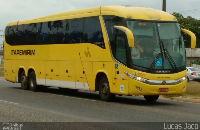 Viação Itapemirim 60091 na cidade de Ananindeua, Pará, Brasil, por Lucas Jacó. Número da foto: #4888873.