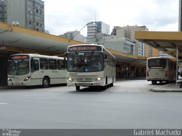 Viação Colombo 23139 na cidade de Curitiba, Paraná, Brasil, por Gabriel Machado. Número da foto: #4890706.
