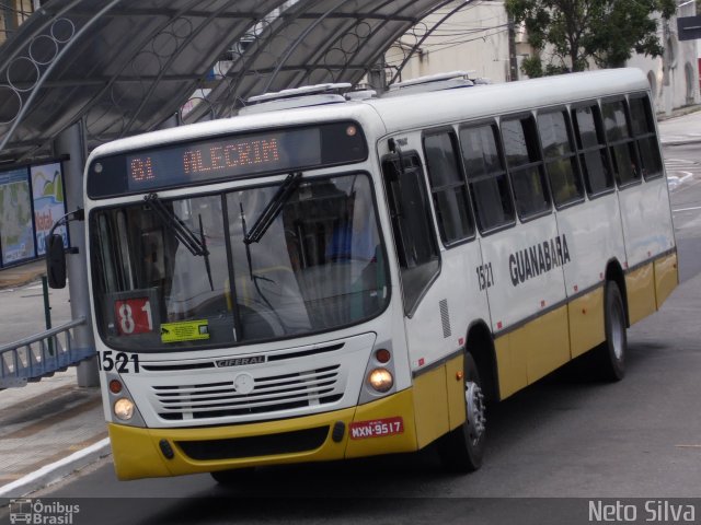 Transportes Guanabara 1521 na cidade de Natal, Rio Grande do Norte, Brasil, por Neto Silva. ID da foto: 4890464.