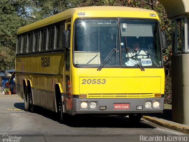 Viação Itapemirim 20553 na cidade de São Paulo, São Paulo, Brasil, por Ricardo Liberino. ID da foto: 4889999.