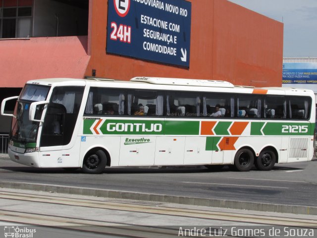 Empresa Gontijo de Transportes 21215 na cidade de Rio de Janeiro, Rio de Janeiro, Brasil, por André Luiz Gomes de Souza. Número da foto: #4890566.