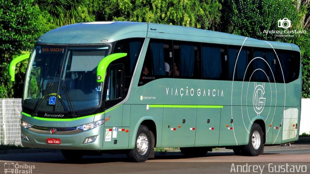 Viação Garcia 7367 na cidade de Curitiba, Paraná, Brasil, por Andrey Gustavo. ID da foto: 4890308.