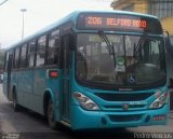 Transportes Blanco RJ 136.170 na cidade de Belford Roxo, Rio de Janeiro, Brasil, por Pedro Vinicius. Número da foto: #:id.