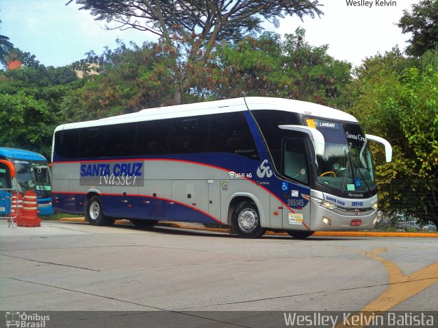 Viação Santa Cruz 205145 na cidade de São Paulo, São Paulo, Brasil, por Weslley Kelvin Batista. ID da foto: 4891749.