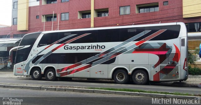 Gasparzinho Turismo 1190 na cidade de Fortaleza, Ceará, Brasil, por Michel Nowacki. Número da foto: #4891376.
