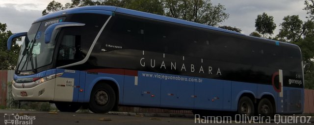 Expresso Guanabara 581 na cidade de Brasília, Distrito Federal, Brasil, por Ramom Oliveira Queiroz. Número da foto: #4891644.