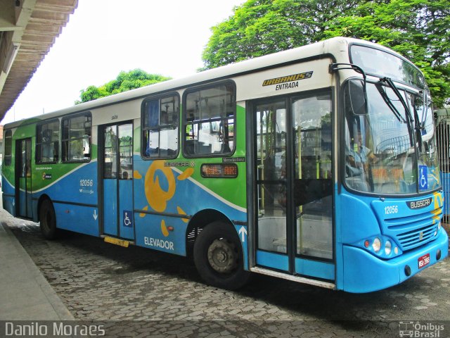 Viação Praia Sol 12056 na cidade de Vila Velha, Espírito Santo, Brasil, por Danilo Moraes. ID da foto: 4891712.