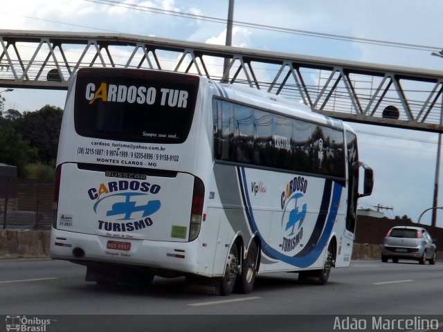 Cardoso Turismo 2200 na cidade de Belo Horizonte, Minas Gerais, Brasil, por Adão Raimundo Marcelino. Número da foto: #4892951.