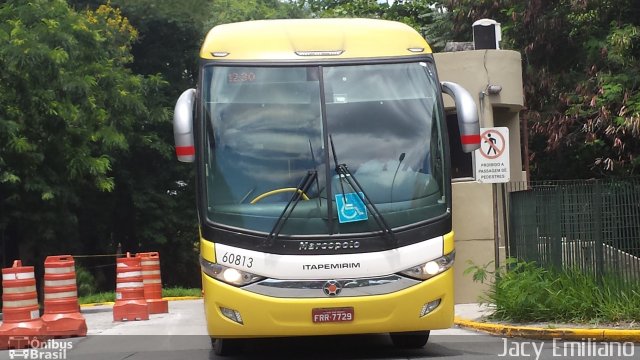 Viação Itapemirim 60813 na cidade de São Paulo, São Paulo, Brasil, por Jacy Emiliano. ID da foto: 4891180.