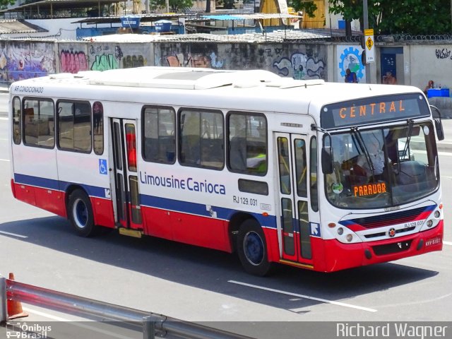 Empresa de Transportes Limousine Carioca RJ 129.031 na cidade de Rio de Janeiro, Rio de Janeiro, Brasil, por Richard Wagner. Número da foto: #4892237.