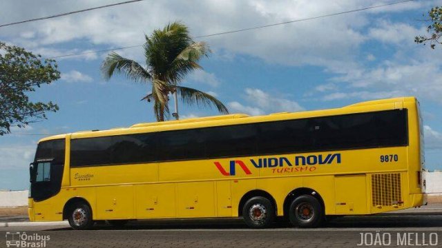 Vida Nova Turismo 9870 na cidade de Maceió, Alagoas, Brasil, por Matheus  Nascimento. Número da foto: #4892122.