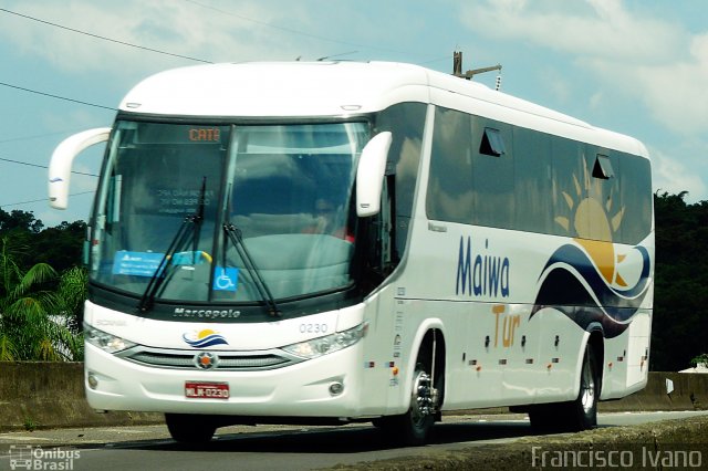 Maiwa Turismo 0230 na cidade de Joinville, Santa Catarina, Brasil, por Francisco Ivano. ID da foto: 4893045.