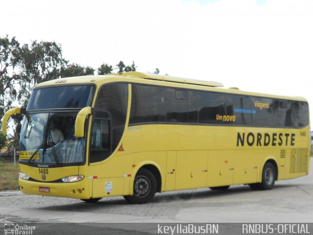 Viação Nordeste 1480 na cidade de Natal, Rio Grande do Norte, Brasil, por Keylla Pinto. Número da foto: #4891698.