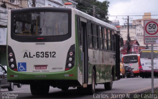 Auto Viação Monte Cristo AL-63512 na cidade de Belém, Pará, Brasil, por Carlos Jorge N.  de Castro. Número da foto: #4890961.