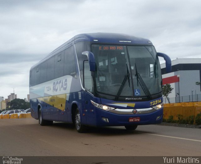 RodeRotas - Rotas de Viação do Triângulo 72314 na cidade de Goiânia, Goiás, Brasil, por Yuri Martins. Número da foto: #4890816.