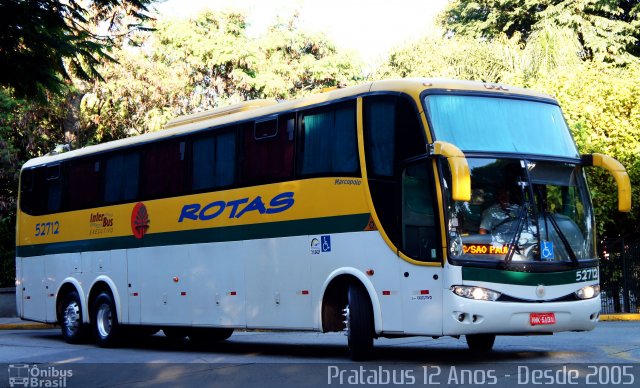 RodeRotas - Rotas de Viação do Triângulo 52712 na cidade de São Paulo, São Paulo, Brasil, por Cristiano Soares da Silva. ID da foto: 4895701.