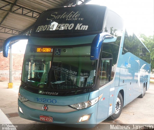 Expresso Satélite Norte 16200 na cidade de Anápolis, Goiás, Brasil, por Matheus Januario. Número da foto: #4893762.