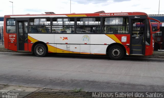 Viação Lira 8719 na cidade de Hortolândia, São Paulo, Brasil, por Matheus Gabriel dos Santos. ID da foto: 4894882.