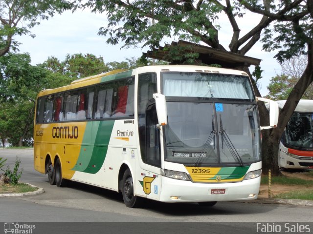 Empresa Gontijo de Transportes 12395 na cidade de Vitória, Espírito Santo, Brasil, por Fábio Sales. ID da foto: 4894611.