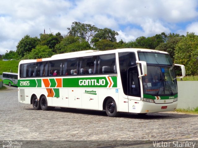 Empresa Gontijo de Transportes 21165 na cidade de Ouro Preto, Minas Gerais, Brasil, por Victor Stanley. ID da foto: 4894434.