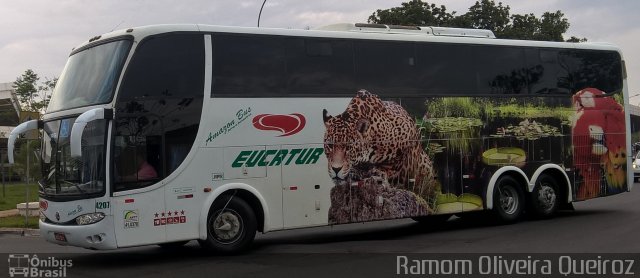 Eucatur - Empresa União Cascavel de Transportes e Turismo 4207 na cidade de Brasília, Distrito Federal, Brasil, por Ramom Oliveira Queiroz. Número da foto: #4893634.