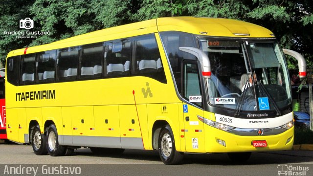 Viação Itapemirim 60535 na cidade de São Paulo, São Paulo, Brasil, por Andrey Gustavo. ID da foto: 4894296.