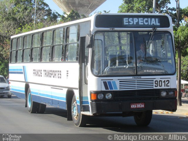 Francis Transporte 9012 na cidade de Maceió, Alagoas, Brasil, por Rodrigo Fonseca. Número da foto: #4895856.