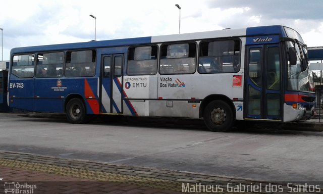 Viação Boa Vista BV-743 na cidade de Hortolândia, São Paulo, Brasil, por Matheus Gabriel dos Santos. Número da foto: #4894880.